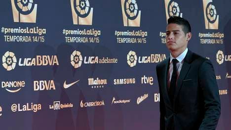 James Rodriguez bei einer Gala