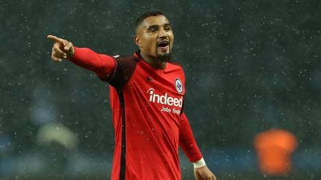 Kevin-Prince Boateng spielt seit dieser Saison für Eintracht Frankfurt 