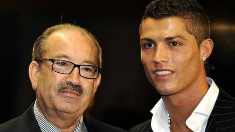 Aurelio Pereira und Cristiano Ronaldo im Jahre 2008
