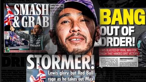 Nach dem Sieg von Lewis Hamilton in Silverstone wurde er für sein Überholmanöver gegen Verstappen kritisiert