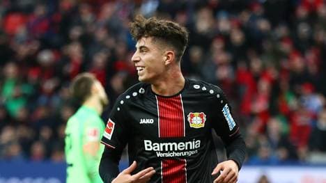 Kai Havertz traf in dieser Saison in 26 Pflichtspielen zehn Mal für Bayer Leverkusen