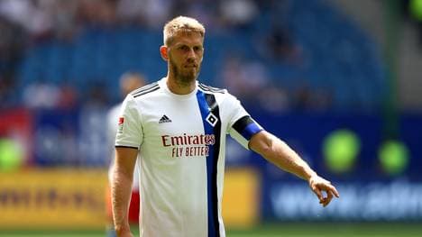 HSV-Kapitän Aaron Hunt zeigt sich nach der Corona-Pause optimistisch