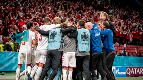 Dänemark steht im Achtelfinale der EM