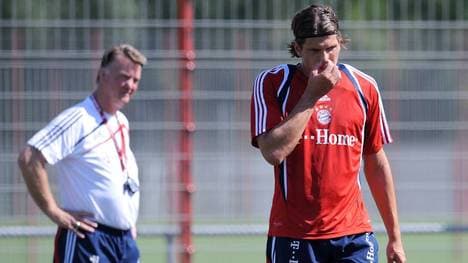 Louis van Gaal setzte Mario Gómez auf die Bank