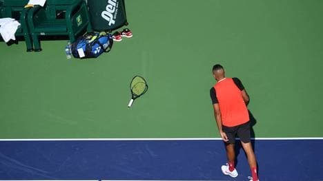 Nick Kyrgios sorgt erneut mit Ausrastern für Aufsehen