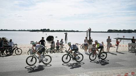 Radsport-Festtag in Hamburg