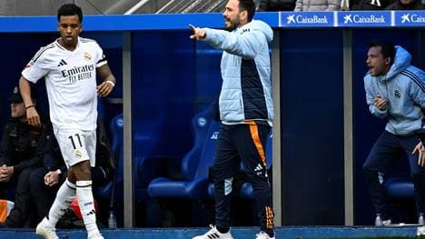 Davide Ancelotti (M.) während seiner Zeit bei Real