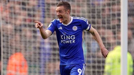 Jamie Vardy verlängert in Leicester