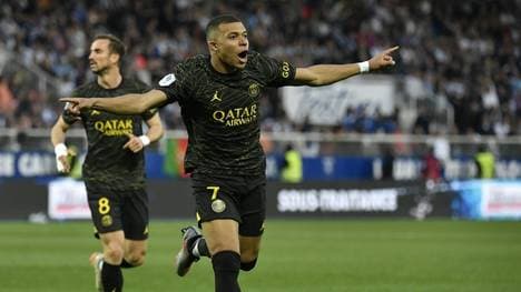 Kylian Mbappe trifft doppelt