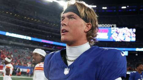 Jaxson Dart startet bei den Giants