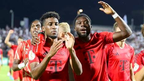 Kingsley Coman (l.) steht offenbar vor einem Wechsel