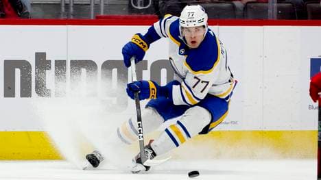 John-Jason Peterka ist derzeit der beste Schütze bei den Buffalo Sabres