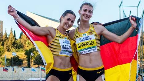 Sandrina Sprengel gewann den Siebenkampf vor Pia Messing