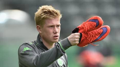 Kevin De Bruyne hat noch einen Vertrag bis 2019 in Wolfsburg