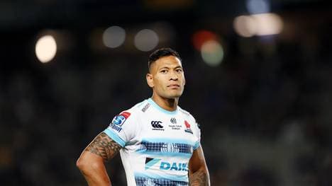 Israel Folau hat mit homophoben Äußerungen für Aufsehen gesorgt