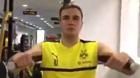 Mario Götze, BVB-Trainingslager