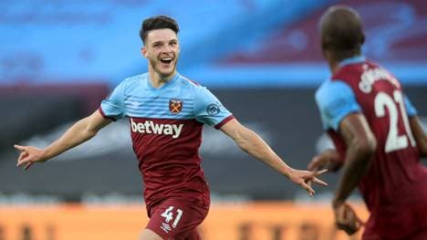 Declan Rice besitzt bei West Ham United einen Vertrag bis 2024