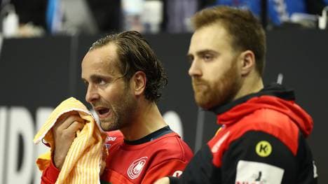 Silvio Heinevetter (l.) und Andreas Wolff bilden das Torhüter-Duo des deutschen Teams
