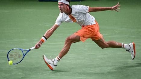 Daniel Altmaier streckt sich erfolgreich