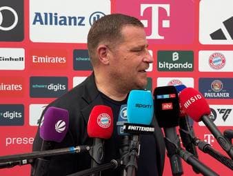 Der FC Bayern München musste in der Bundesliga zuletzt auf Harry Kane verzichten. In der Champions League ist der Engländer laut Sportvorstand Max Eberl wieder einsatzbereit.