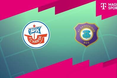 Hansa Rostock - FC Erzgebirge Aue (Highlights)