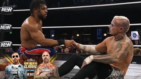 Darby Allin (r.) verlor bei AEW Dynamite unerwartet gegen Kevin Knight