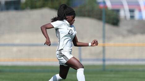 Nicole Anyomi brachte die deutsche U19 gegen Italien in Führung