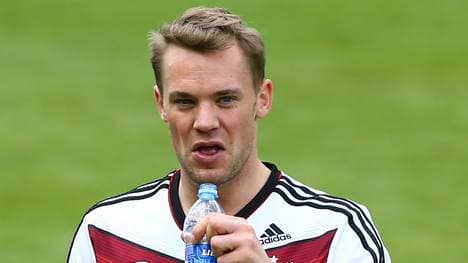 Manuel Neuer im DFB-Training