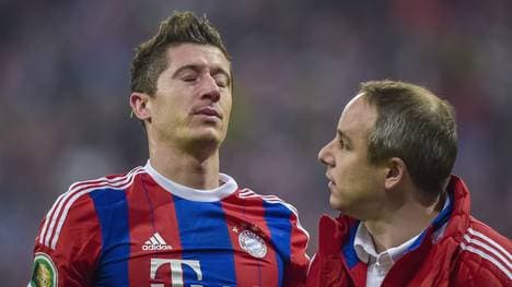 Robert Lewandowski-FBL-GER-CUP-BAYERN-MUNICH-DORTMUND