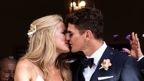 Mario Gomez und Carina heirateten im Juni 2016