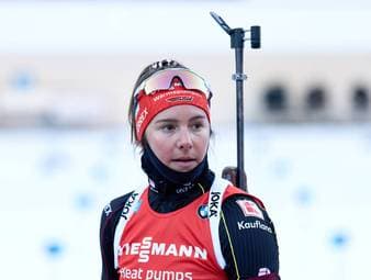 Saisonaus für deutsche Biathletin