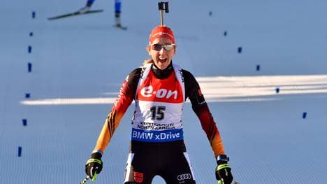 BIATHLON-WORLD-WOMEN Franziska Preuß