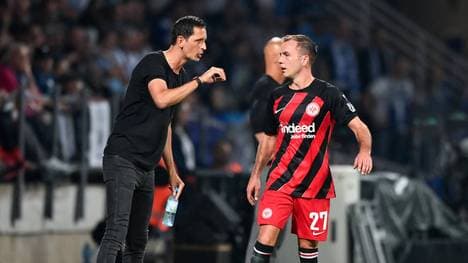 Mario Götze stand gegen Borussia Dortmund nicht in der Startaufstellung