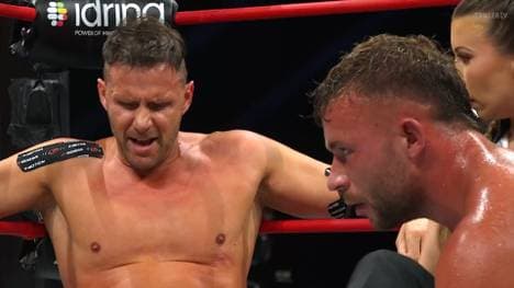Nigel McGuinness (l.) fordert bei Forbidden Door Zack Sabre Jr. heraus