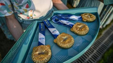 Die Medaillen der World Games in Chengdu