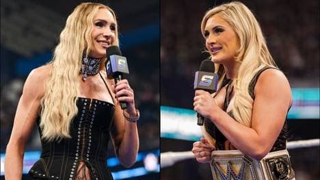 Zwischen Charlotte Flair (l.) und Tiffany Stratton brodelt es offenbar real
