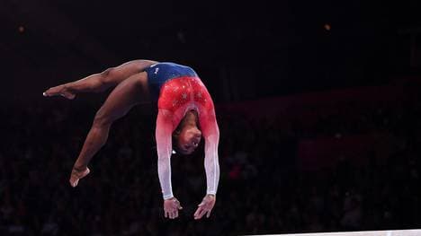Simone Biles und die US-Girls haben ihren WM-Titel verteidigt