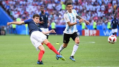 Benjamin Pavard erzielte mit einem Kunstschuss das 2:2 gegen Argentinien