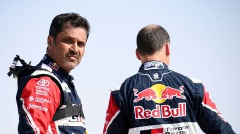 Rallye Dakar: Al-Attiyah (l.) kommt Gesamtsieg näher