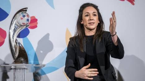 Nadine Keßler war einst selbst mit dem DFB-Team Europameisterin