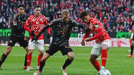 Armindo Sieb (r.) ist bis 2026 an den 1. FSV Mainz 05 ausgeliehen