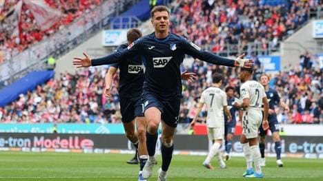 Trifft TSG-Stürmer Fisnik Asllani auch gegen Augsburg?