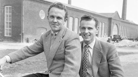 Josef Berg (l.) in seiner Zeit beim FC Bayern