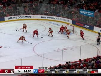 Die Detroit Red Wings mit NHL-Star Moritz Seider treffen auf die Anaheim Ducks. Dabei legt der Deutsche ein starke Leistung auf das Eis. 