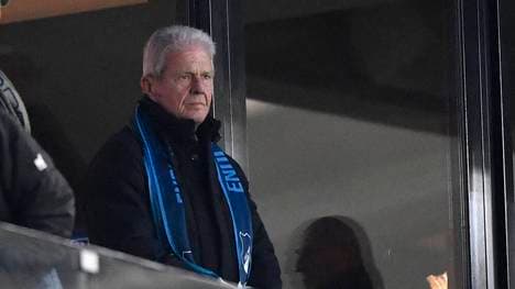 Dietmar Hopp ging mit der Mannschaft hart ins Gericht