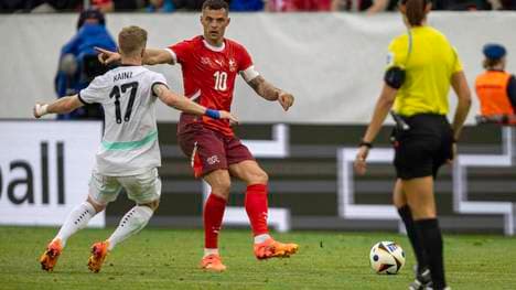 Granit Xhaka bestritt mit der Schweiz die EM-Generalprobe gegen Österreich