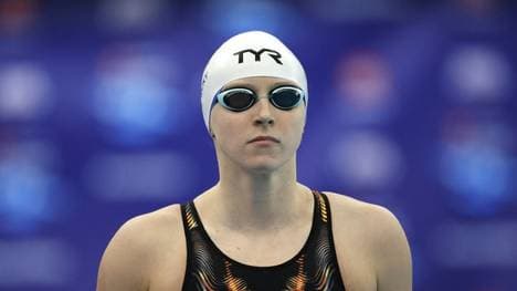 Ledecky musste sich geschlagen geben