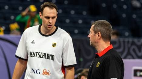 Voigtmann (l.) mit Coach Alan Ibrahimagic