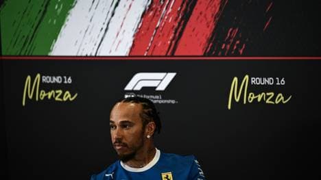 Lewis Hamilton in Monza