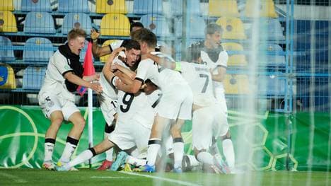 Die deutsche U19-Nationalmannschaft steht bei der Europameisterschaft im Halbfinale